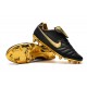 Scarpe da calcio Nike Tiempo Legend 7 R10 Elite FG Nero doro
