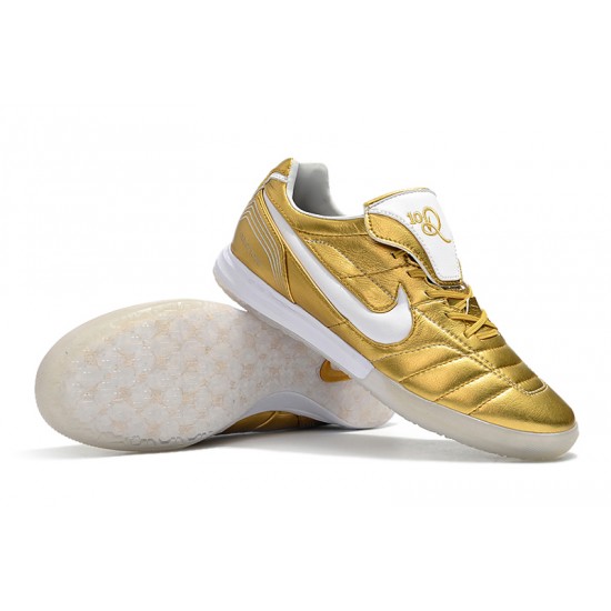 Scarpe da calcio Nike Tiempo Legend 7 R10 Elite IC doro