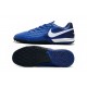 Scarpe da calcio Nike Tiempo Legend VIII Pro TF Blu Bianca