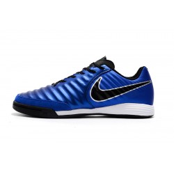 Scarpe da calcio Nike Tiempo Ligera IV IC Blu Reale Nero