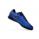 Scarpe da calcio Nike Tiempo Ligera IV TF Blu Reale Nero