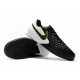 Scarpe da calcio Nike Tiempo Lunar Legend VIII Pro IC Nero Bianca