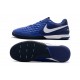 Scarpe da calcio Nike Tiempo Lunar Legend VIII Pro IC Blu Bianca