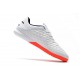 Scarpe da calcio Nike Tiempo Lunar Legend VIII Pro IC Bianca Rosso