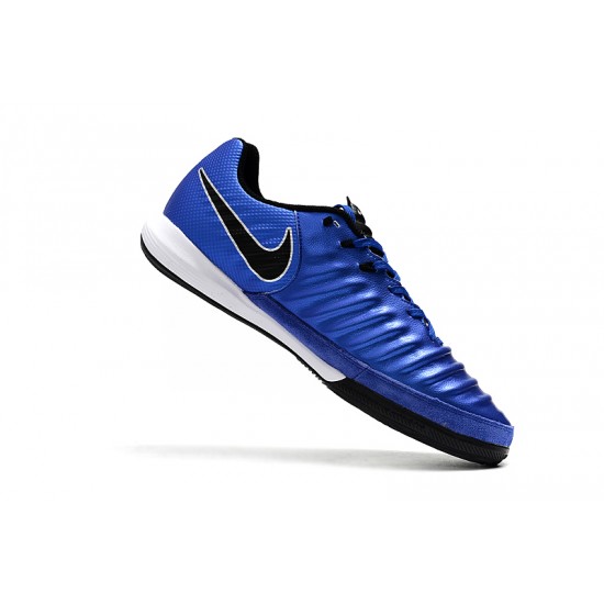 Scarpe da calcio Nike TimpoX Finale IC Blu Nero