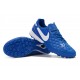 Scarpe da calcio Nike TimpoX Finale TF Blu Bianca