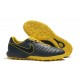 Scarpe da calcio Nike TimpoX Finale TF Grigio scuro Giallo