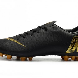 Scarpe da calcio Nike Vapor 12 Academy CR7 AG-R Nero d'oro