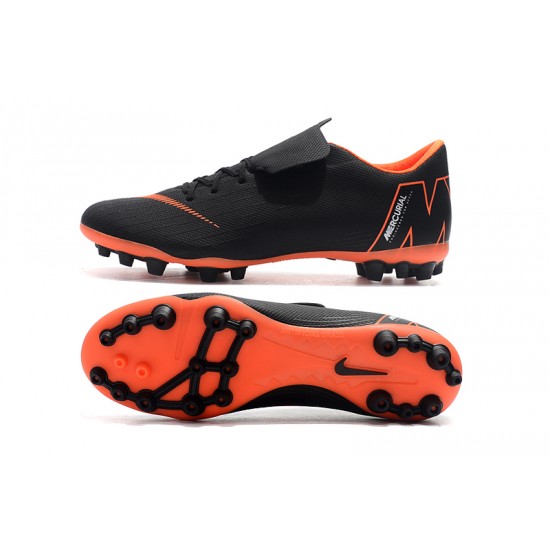 Scarpe da calcio Nike Vapor 12 Academy CR7 AG-R Nero Arancia