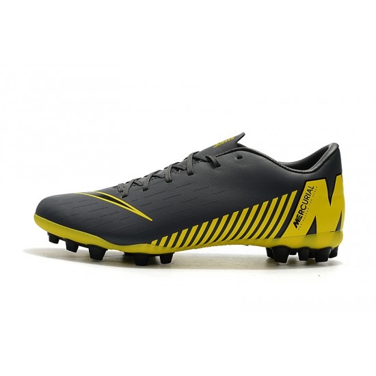 Scarpe da calcio Nike Vapor 12 Academy CR7 AG-R Nero Giallo