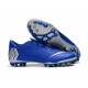 Scarpe da calcio Nike Vapor 12 Academy CR7 AG-R Blu Argento