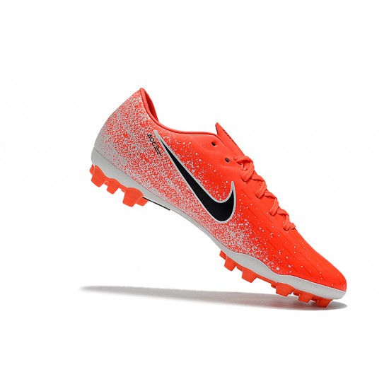 Scarpe da calcio Nike Vapor 12 Academy CR7 AG-R Arancia Bianca
