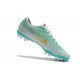 Scarpe da calcio Nike Vapor 12 Academy CR7 AG-R Bianca verde doro