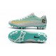 Scarpe da calcio Nike Vapor 12 Academy CR7 AG-R Bianca verde doro