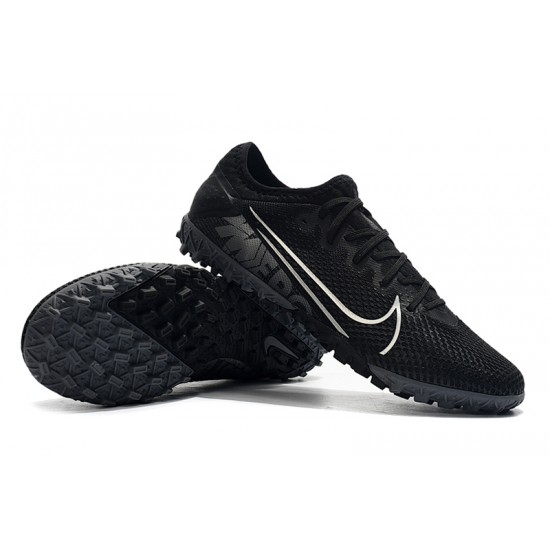 Scarpe da calcio Nike Vapor 13 Pro TF Nero Argento