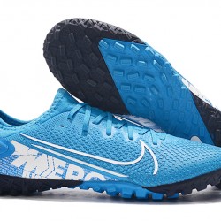 Scarpe da calcio Nike Vapor 13 Pro TF Blu Bianca