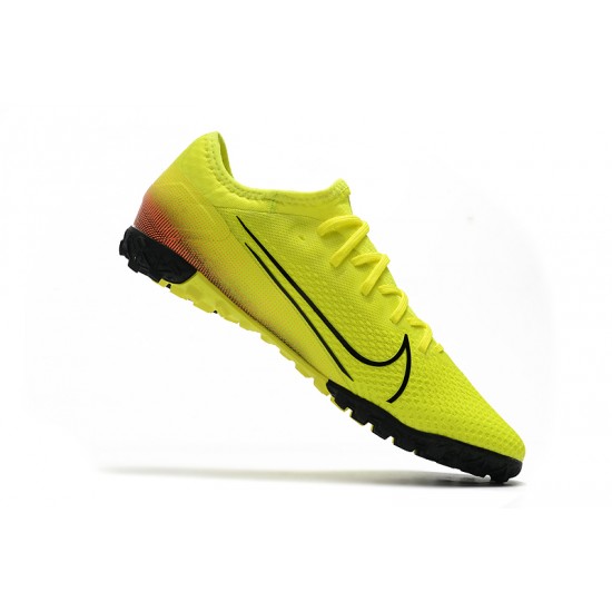 Scarpe da calcio Nike Vapor 13 Pro TF Verde Fluo