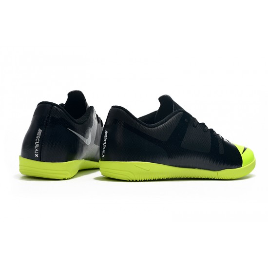 Scarpe da calcio Nike Vaporx 12CLUB IC Nero verde