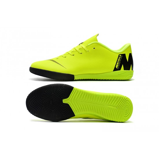 Scarpe da calcio Nike Vaporx 12CLUB IC Verde Fluo Nero