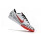 Scarpe da calcio Nike Vaporx 12CLUB IC Bianca Rosso Nero
