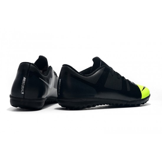 Scarpe da calcio Nike Vaporx 12CLUB TF Nero verde