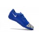 Scarpe da calcio Nike Vaporx 12CLUB TF Blu Bianca