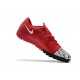 Scarpe da calcio Nike Vaporx 12CLUB TF Rosso Bianca