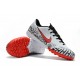 Scarpe da calcio Nike Vaporx 12CLUB TF Bianca Nero Rosso