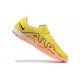 Scarpe da calcio Nike Air Zoom Mercurial Vapor XV Academy TF Giallo Rosa Low-top