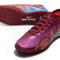 Scarpe da calcio Nike Air Zoom Mercurial Vapor XV Elite TF Low-top Viola Unisex