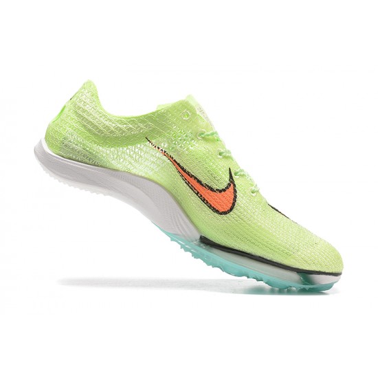 Scarpe da calcio Nike Air Zoom Victory Arancia Verde Blu Track Field Spikes Low-top Football Cleats