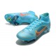 Scarpe da calcio Nike Mercurial Superfiy VIII Elite SG PRO Anti Clog High-top Blu