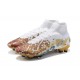 Scarpe da calcio Nike Mercurial Superfly 8 Elite FG High-top Marrone Bianca