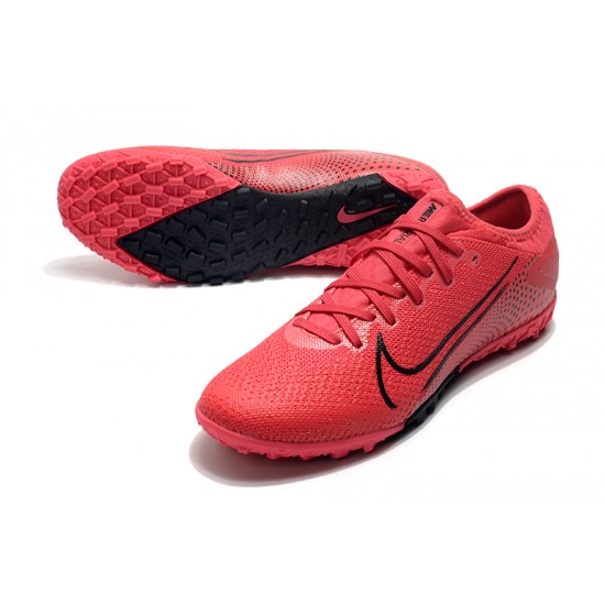 Scarpe da calcio Nike Mercurial Vapor 13 Pro TF Rosso Nero