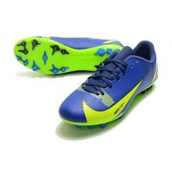 Scarpe da calcio Nike Mercurial Vapor 14 Academy AG Low-top Blu Giallo Unisex