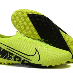 Scarpe da calcio Nike Mercurial Vapor 13 Elite TF Nero Verde Low-top
