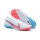 Scarpe da calcio Nike Mercurial Vapor 13 Elite TF Bianca Blu Rosa Nero Low-top