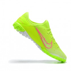 Scarpe da calcio Nike Vapor 13 Pro TF LightVerde Rosa Bianca Low-top