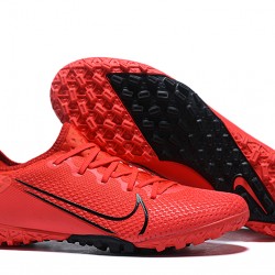 Scarpe da calcio Nike Vapor 13 Pro TF Rosso Nero Low-top