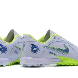 Scarpe da calcio Nike Vapor 14 Academy TF Verde Grigio Blu Low-top