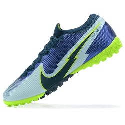 Scarpe da calcio Nike Vapor 14 Academy TF Verde Giallo Blu Low-top
