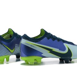 Scarpe da calcio Nike Vapor 14 Elite FG Verde Blu Nero Giallo Low-top