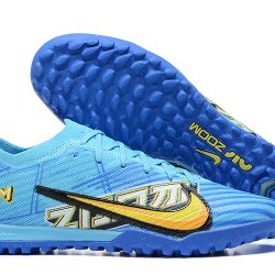 Scarpe da calcio Nike Vapor 15 Academy TF Blu Nero Giallo Low-top