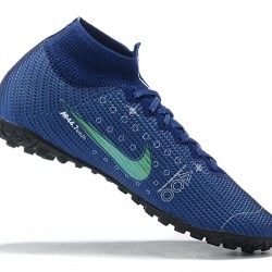 Scarpe da calcio Nike Mercurial Superfly 7 Elite TF Giallo Grenn Blu Nero High-top