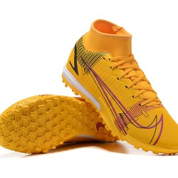 Scarpe da calcio Nike Vapor 14 Academy TF High-top Arancia