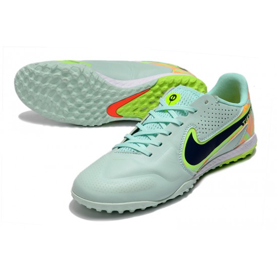 Scarpe da calcio Nike React Tiempo Legend 9 Pro TF Low-Top Turqoise Verde