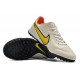 Scarpe da calcio Nike React Tiempo Legend 9 Pro TF Low-Top Bianca Nero