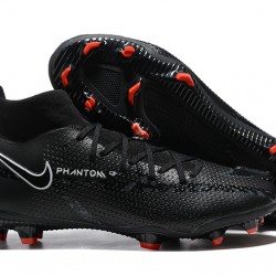 Scarpe da calcio Nike Phantom GT Elite Dynamic Fit FG High-top Nero Rosso