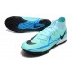 Scarpe da calcio Nike Phantom GT Elite Dynamic Fit TF High-top Nero Turqoise Blu