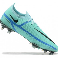 Scarpe da calcio Nike Phantom GT2 Elite FG Blu Nero Verde Low-top